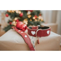 Dog collar Hunter Love M 41-49 cm Red