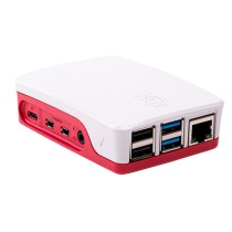 Boîtier pour Raspberry Pi RASPBERRY PI 1876751 Blanc Rouge