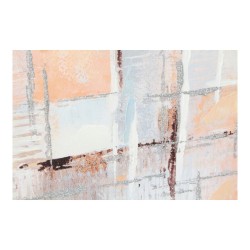 Painting DKD Home Decor Squares Abstract 100 x 3 x 100 cm Modern (2 Units)