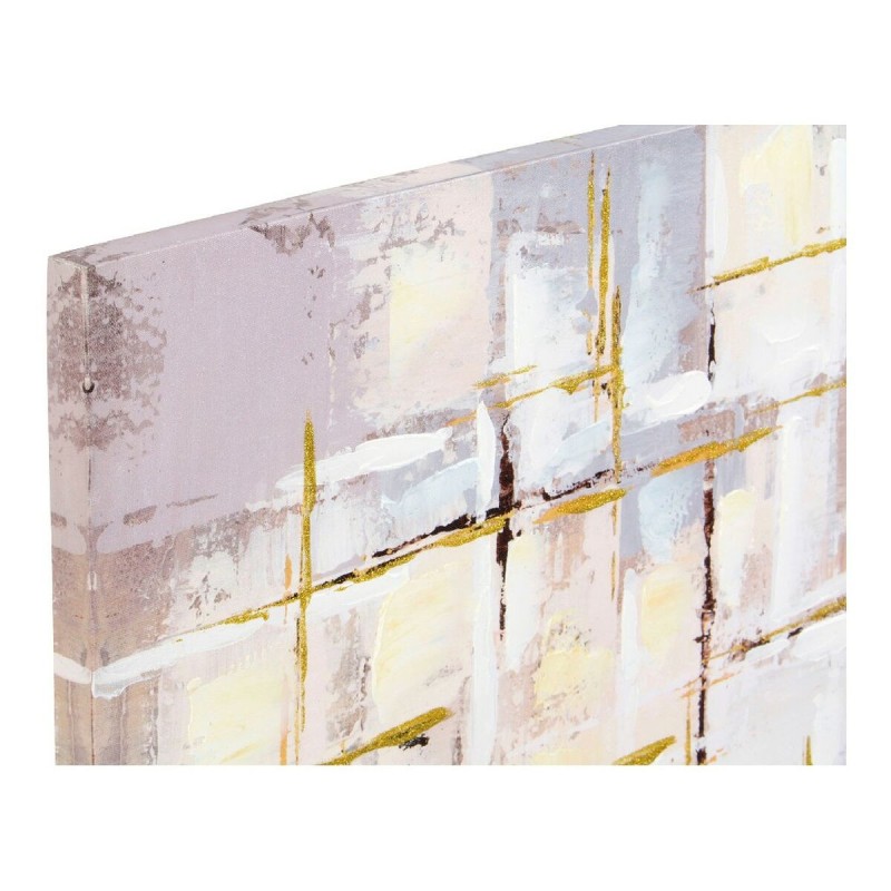 Painting DKD Home Decor Squares Abstract 100 x 3 x 100 cm Modern (2 Units)