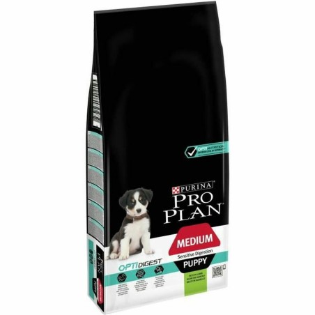 Nourriture Purina Pro Plan Medium Puppy Sensitiv Optidigest Petit/Junior Agneau 12 kg