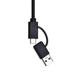 USB-C-zu-Ethernet-Adapter Unitek U1313C Grau 30 cm