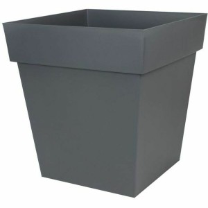 Cache-pot EDA Tuscany Gris Gris foncé Carré Ø 50 cm