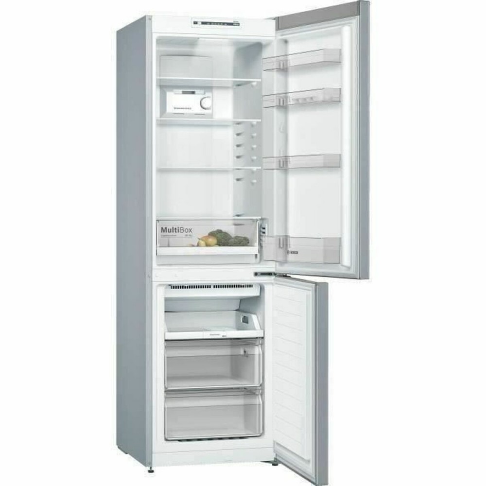 Mini Fridge BOSCH KGN36NLEA   186 Silver Steel