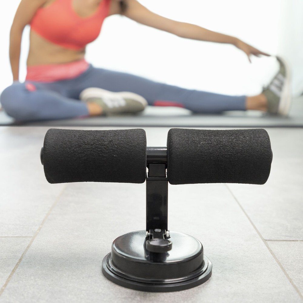 Sit-up Bar for Abdominals with Suction Pad and Exercise Guide CoreUp InnovaGoods