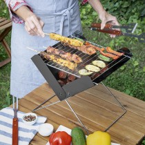 Mini Folding Portable Barbecue for Charcoal Foldecue InnovaGoods