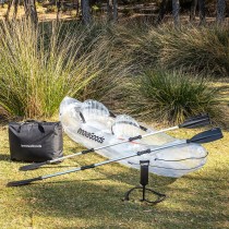 Kayak Gonflable Transparent avec Accessoires Paros InnovaGoods 312 cm 2 places