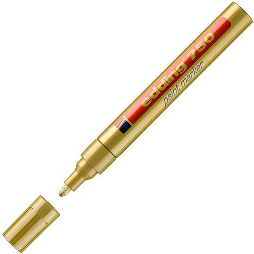 Permanent marker Edding 750 Golden 10 Units 2-4 mm (10 Units)