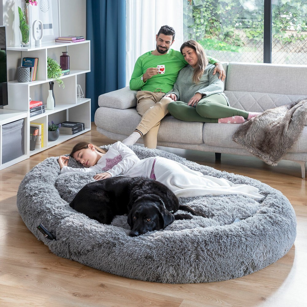 Hundebett für Menschen  Human Dog Bed XXL InnovaGoods Grey