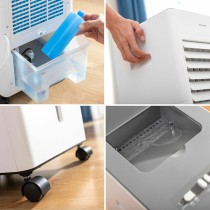 Climatiseur à Évaporation Portable Multifonction Airvecove InnovaGoods 5 L 65 W