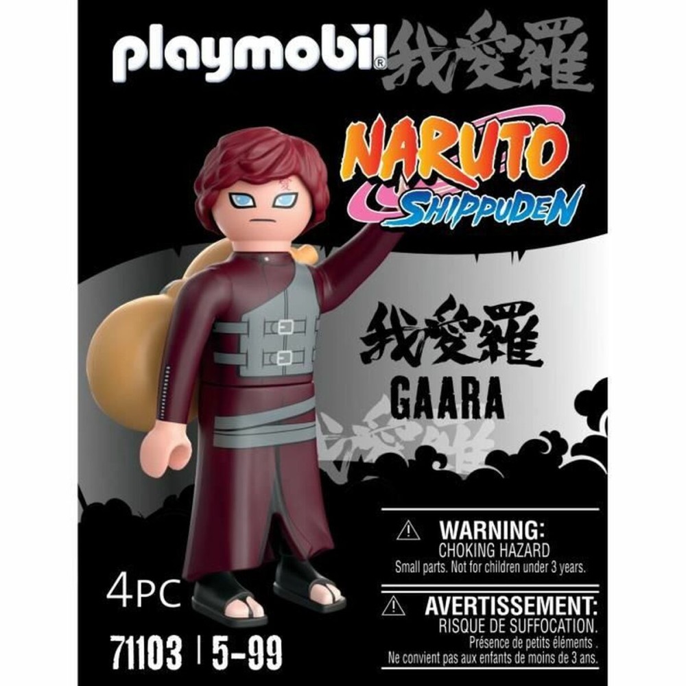 Figure Playmobil Gaara 4 Pieces