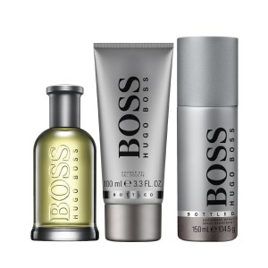 Men's Perfume Set Hugo Boss Bottled No 6 3 Pieces