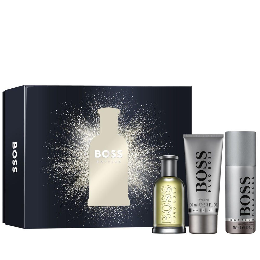 Set mit Herrenparfüm Hugo Boss Bottled No 6 3 Stücke