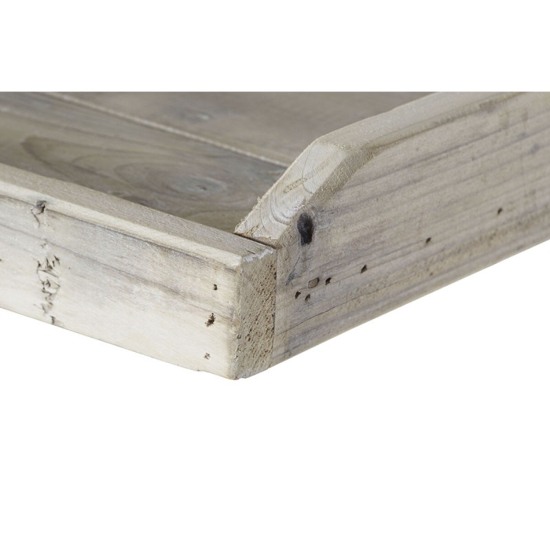 Étagère DKD Home Decor Blanc Naturel Métal Sapin Bois d'épicéa 40 % Métal 190 x 40 x 200 cm