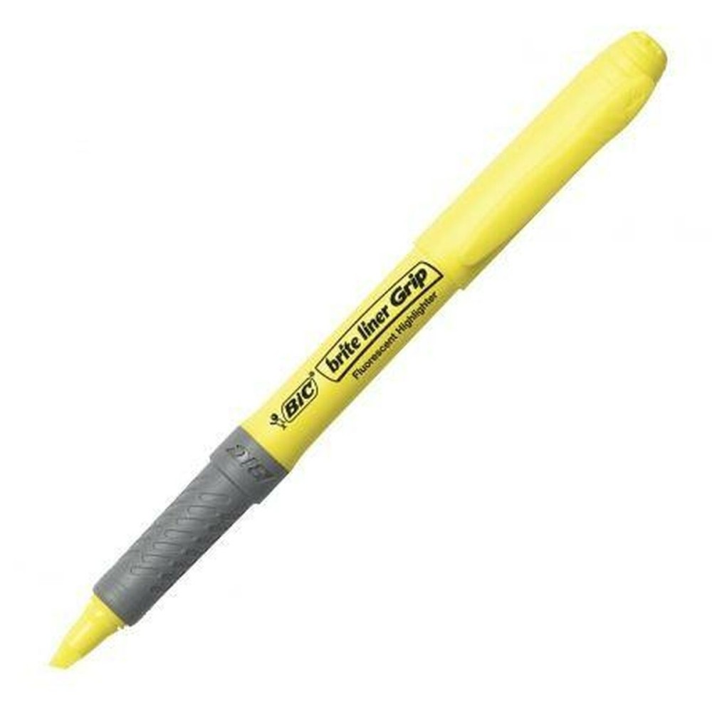 Fluorescent Marker Bic 811935 Yellow