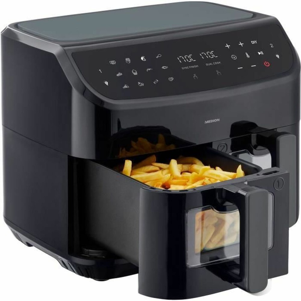 Air Fryer Medion LIFE P20 Black 2600 W 8,7 l