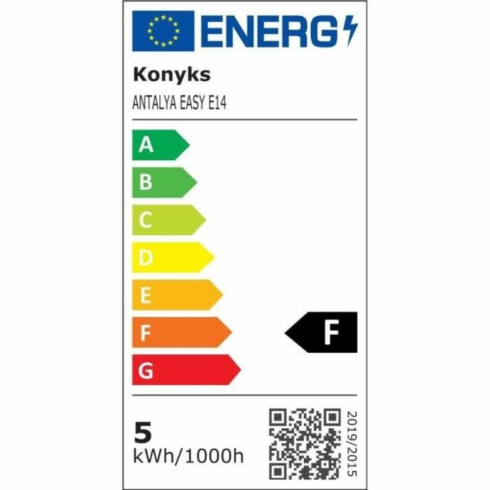 Candle LED Light Bulb Konyks e14 White