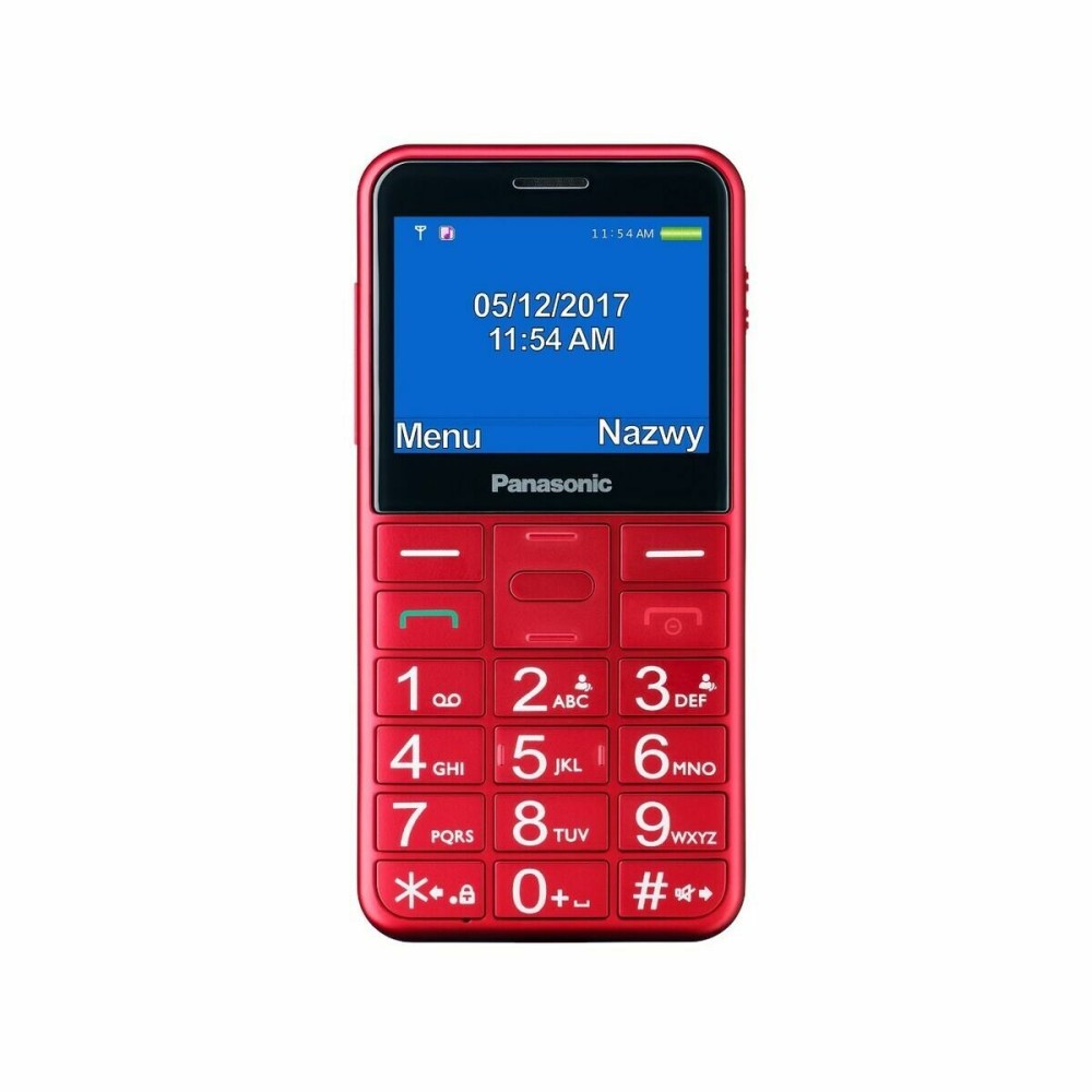 Mobiltelefon für ältere Erwachsene Panasonic KX-TU155EXRN 2,4" Rot