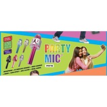 Microphone Karaoké Cefatoys Bluetooth