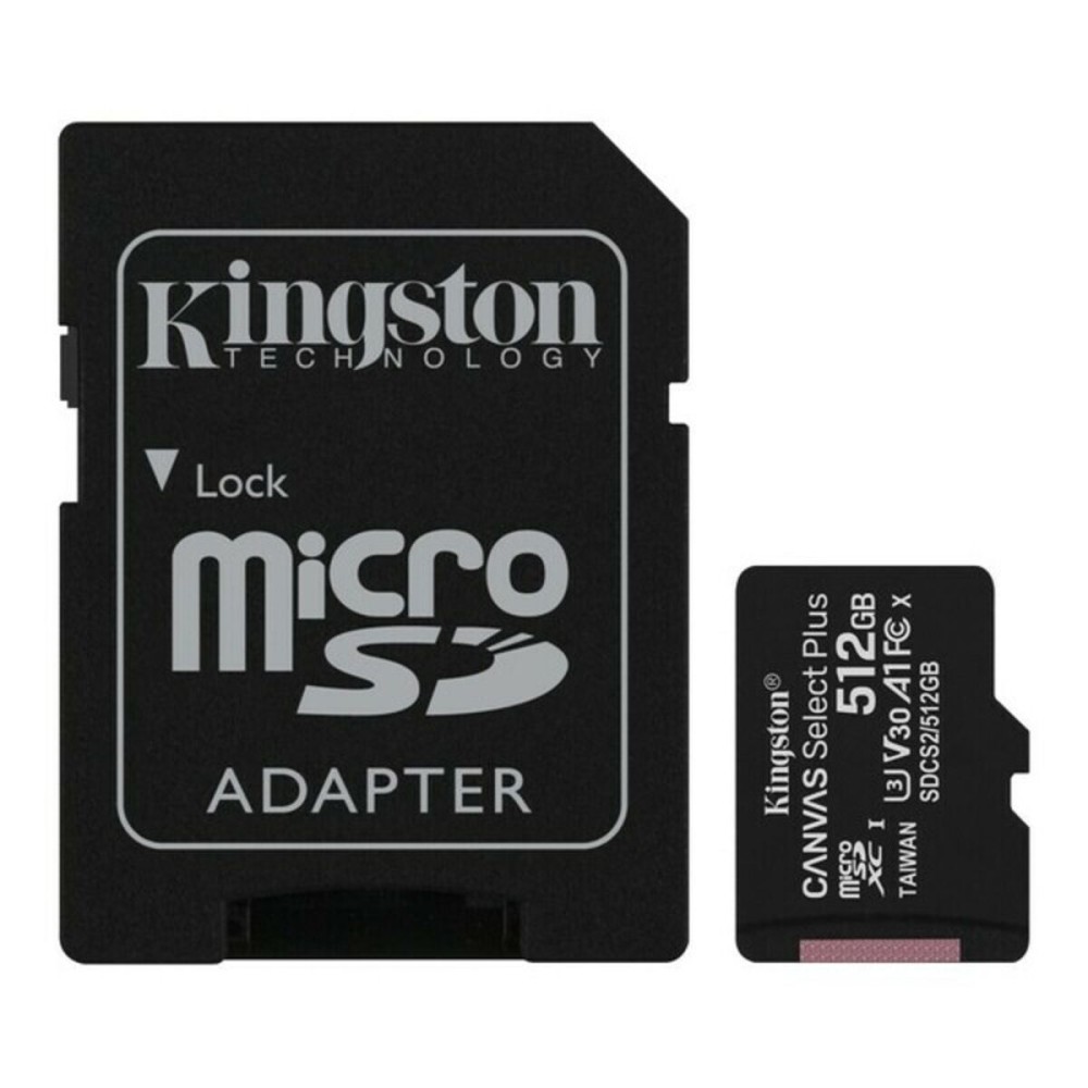 Mikro SD Speicherkarte mit Adapter Kingston SDCS2 100 MB/s