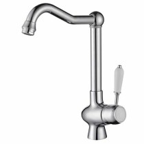 Mitigeur Rousseau Gris Chrome Acier inoxydable Laiton