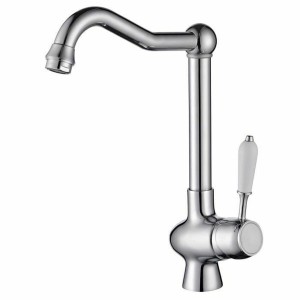 Mixer Tap Rousseau Grey Chrome Stainless steel Brass