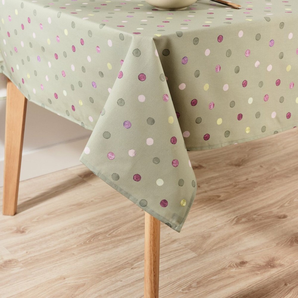 Tablecloth Belum 0120-356 Green 300 x 155 cm Spots