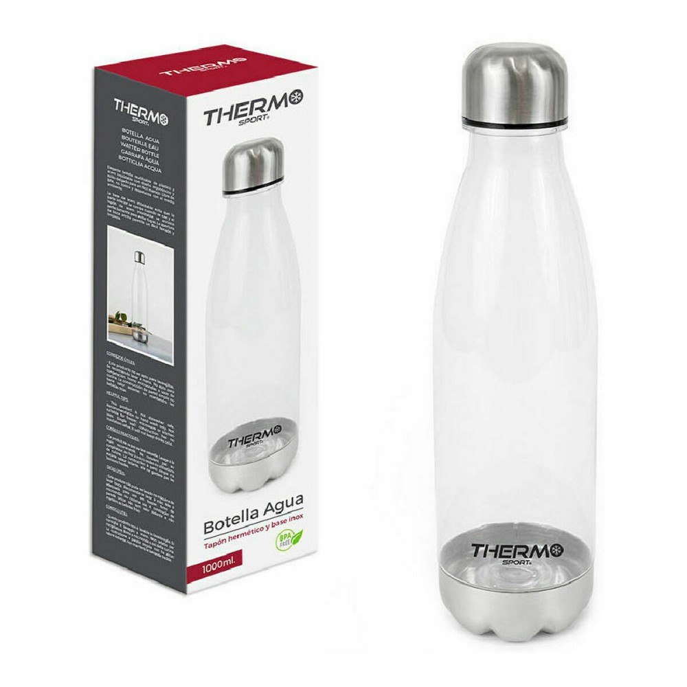 Water bottle ThermoSport 12169 Green Plastic 1 L