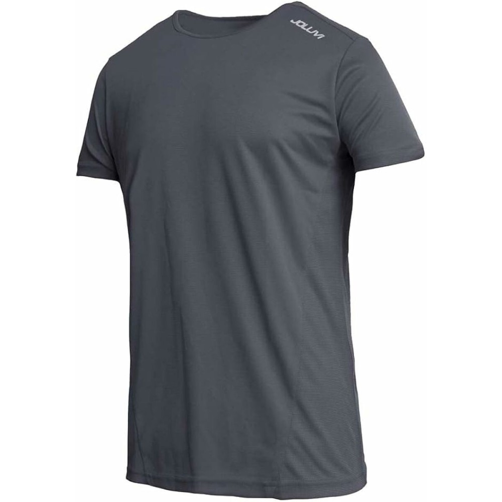 Herren Kurzarm-T-Shirt Joluvi 236361031M Grau