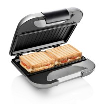 Appareil à Sandwich Gril Princess Noir Gris 750 W