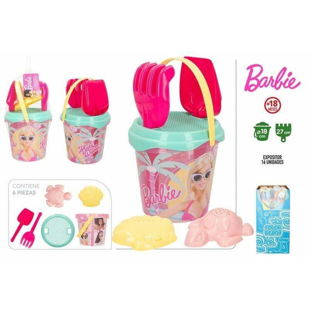 Set de jouets de plage Barbie Ø 18 cm