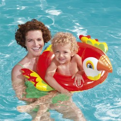 Bestway Aufblasbarer Schwimmtier Sortierte Farbe 84x71 cm +3 bis 6 Jahre Strand und Pool 36128