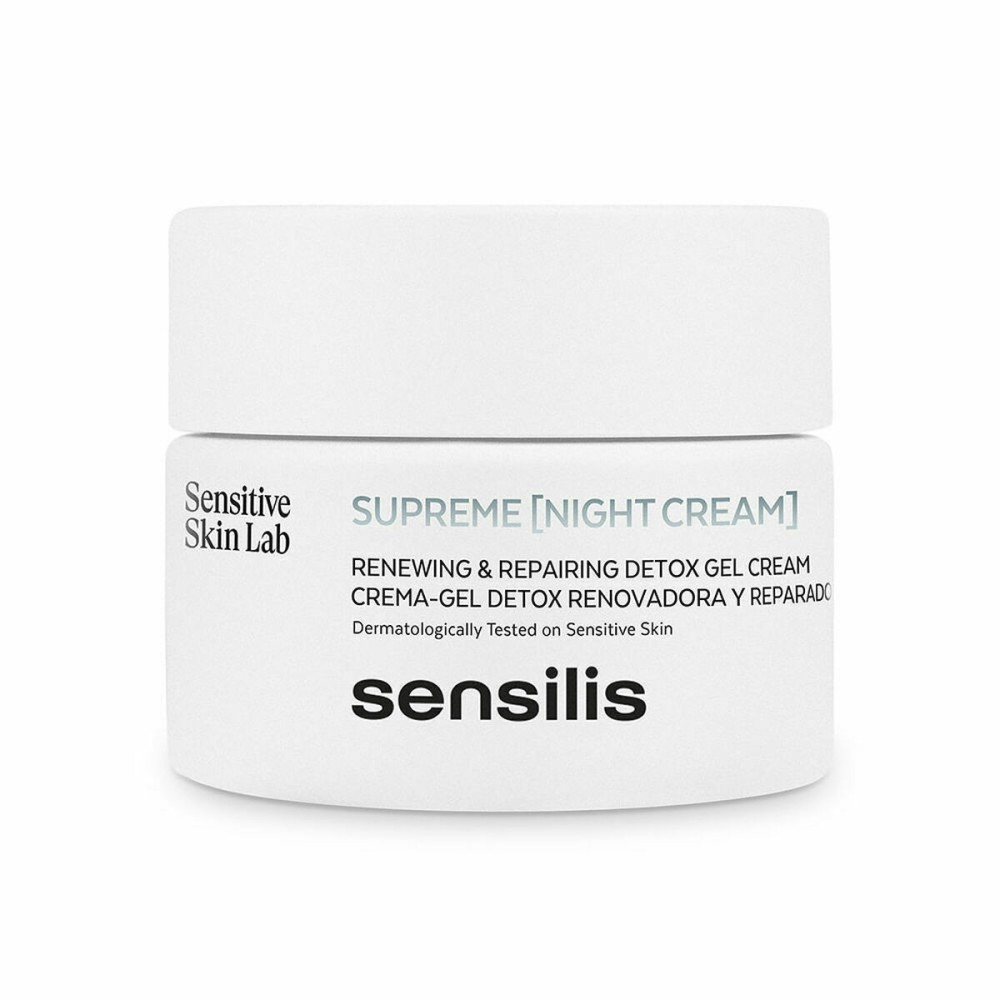 Crème antirides de nuit Sensilis Supreme Real Detox 50 ml