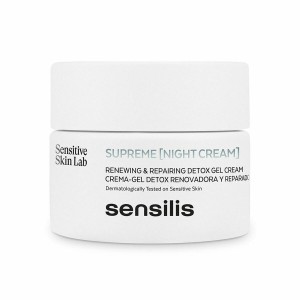 Anti-Falten-Nachtcreme Sensilis Supreme Real Detox 50 ml