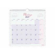 calendrier mural Finocam CHIC Violet Papier 2025 30 x 30 cm