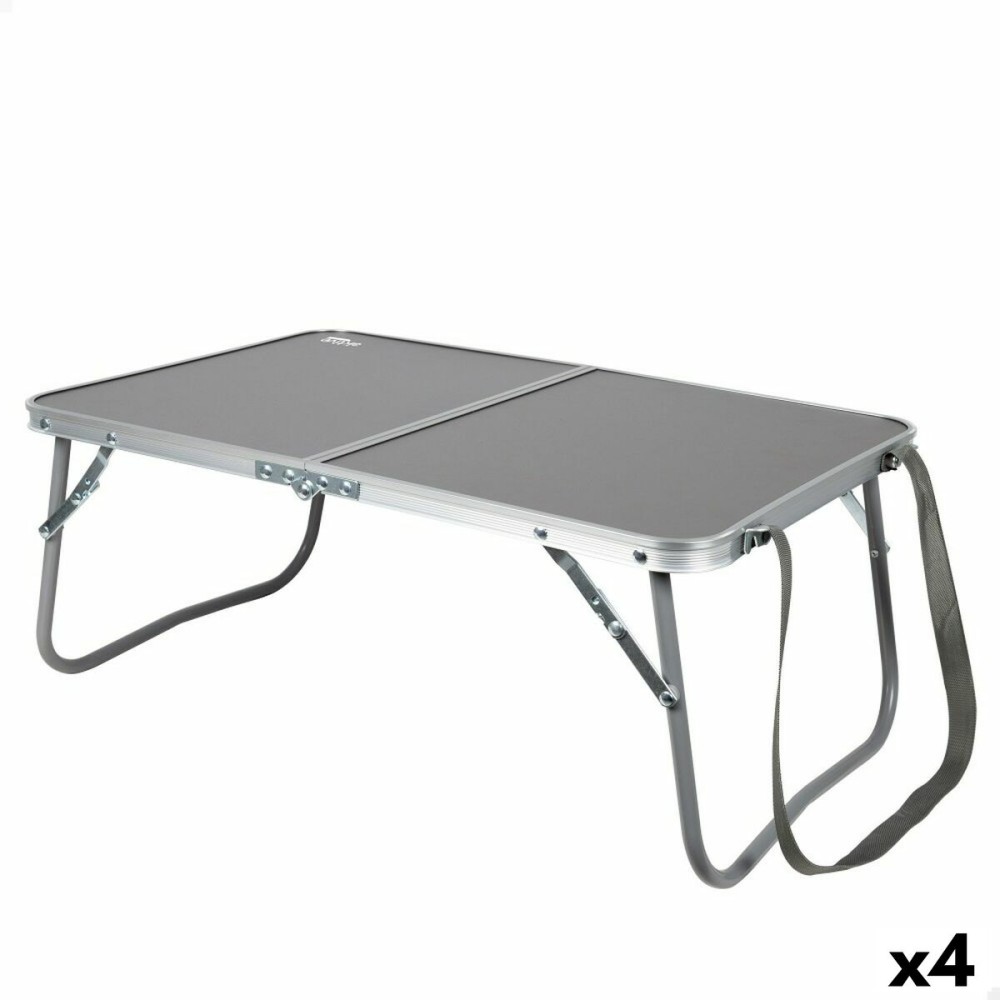 Table Klapptisch Aktive Camping Anthrazit 60 x 25 x 40 cm (4 Stück)