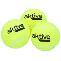 Padel Balls Aktive 3 Pieces Yellow 6 Units