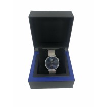 Herrenuhr Seva Import FCB 7004120 Grau Silberfarben