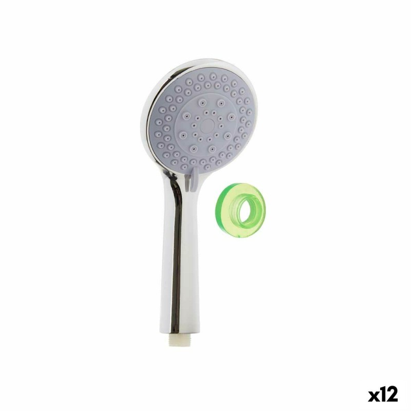 Shower Rose Silver Metal 10,5 x 24 x 5 cm (12 Units)