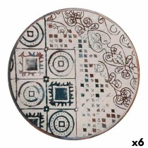 Dessous d'Assiette La Mediterránea Grecia Porcelaine (6 Unités)