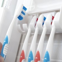 Distributeur de Dentifrice avec Porte Brosse à Dents Diseeth InnovaGoods