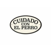 Badge Magnet & Steel Cuidado con el Perro 16,3 x 9,5 cm