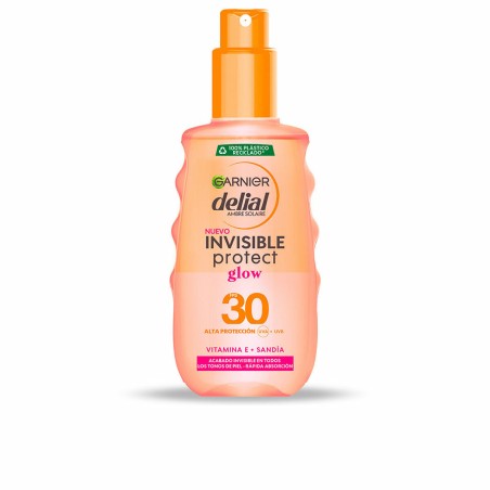 Spray Protecteur Solaire Garnier Invisible Protect Glow Spf 30 150 ml