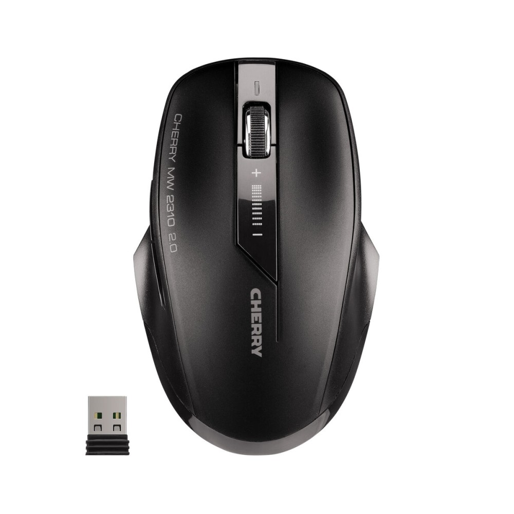 Schnurlose Mouse Cherry JW-T0320 Schwarz 2400 dpi