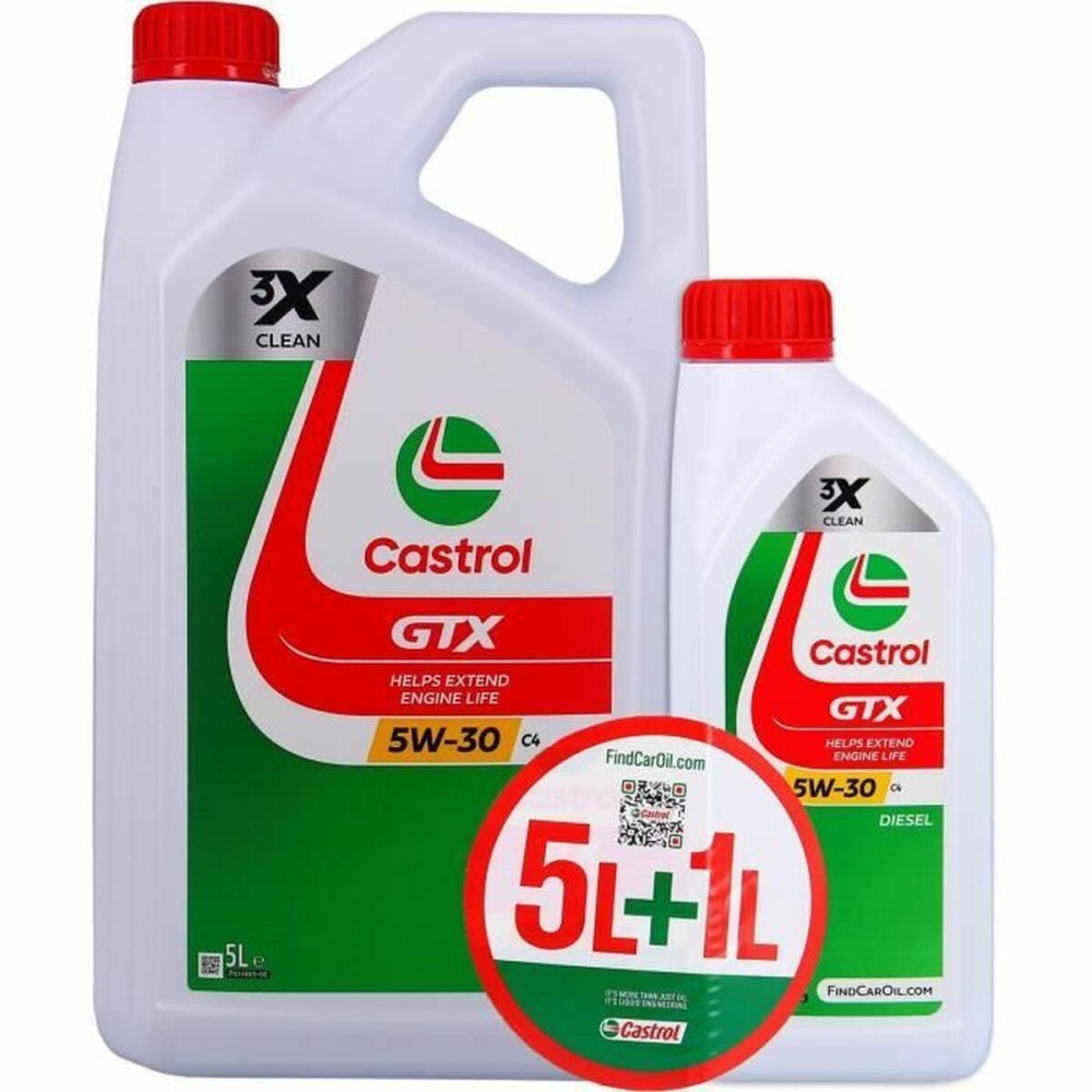 Huile de moteur pour voiture Castrol GTX 5W 30 6 L