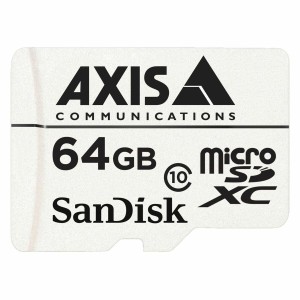 Carte Mémoire Micro SD avec Adaptateur Axis 5801-961 64GB