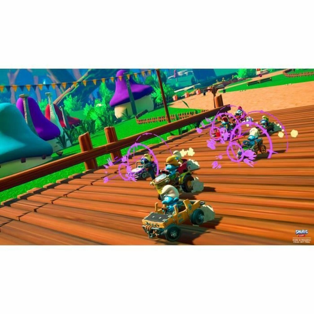 PlayStation 4 Video Game Microids The Smurfs - Kart