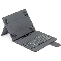 Tablet cover Maillon Technologique MTKEYUSBBLACK Black Spanish Qwerty