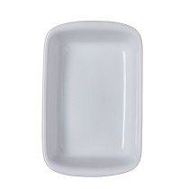 Plat de Four Pyrex Supreme Blanc Céramique Verre trempé Rectangulaire 30,2 x 20 x 7,4 cm (6 Unités)