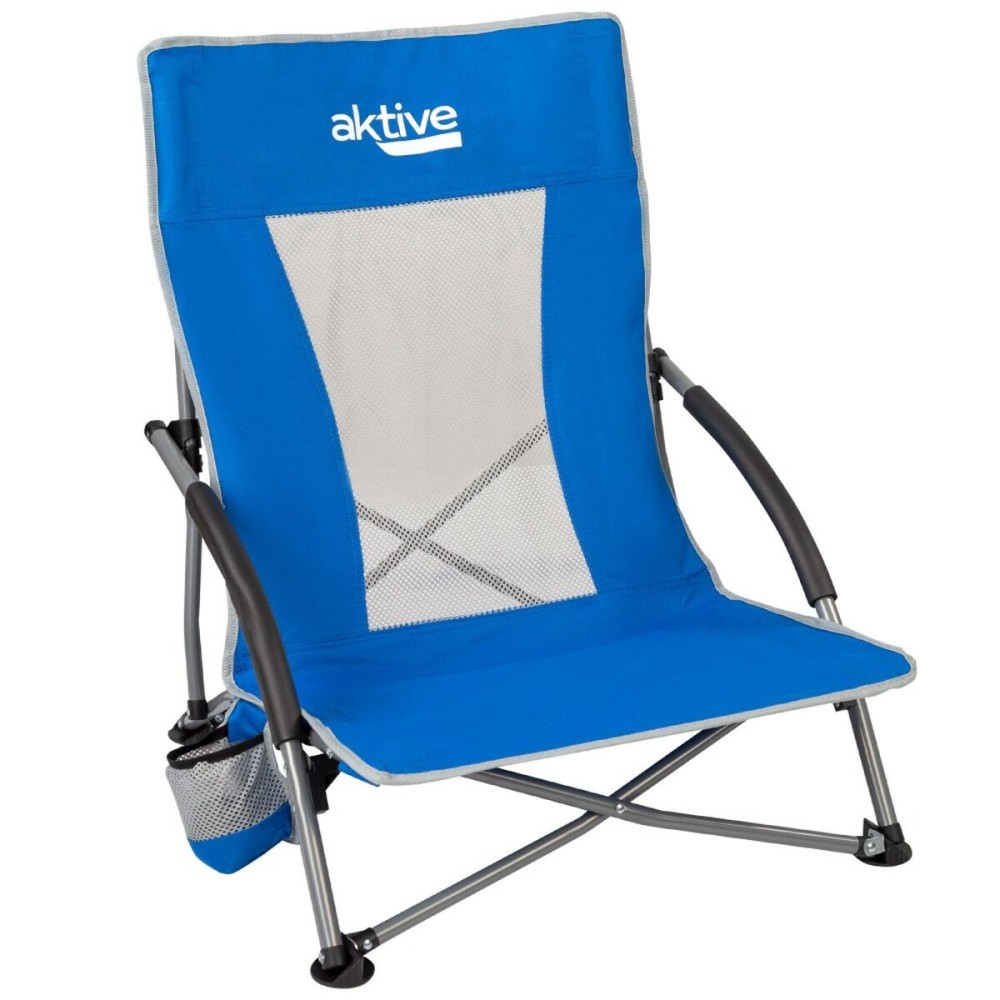 Strandstuhl Aktive Blau 50 x 67 x 51 cm (4 Stück)